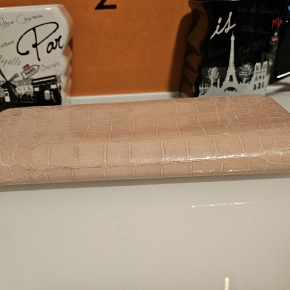 Authentic miumiu Wallet Long Wallet Pink Gold Woman - Picture 10 of 13